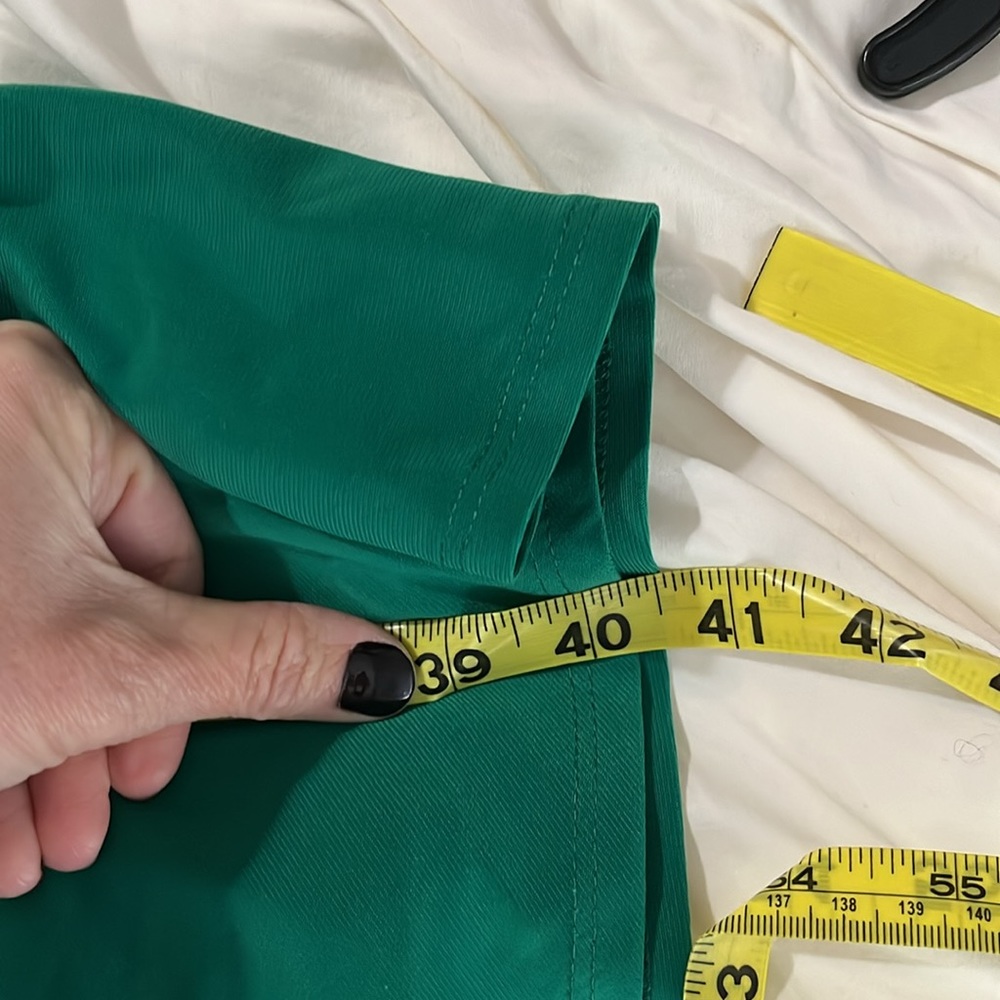 Ralph Lauren green below knee dress size 8 - Picture 6 of 7